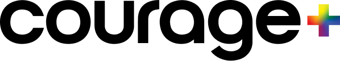 courage+ logo